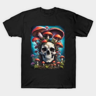 shroomy skull VIII T-Shirt